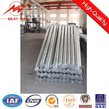 8m 2.5kn Octagonal Galvanized Steel Distribution Utility Pole